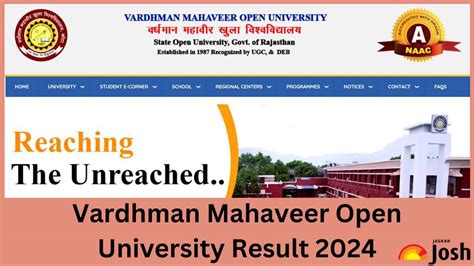 VMOU Result 2024 (OUT): Check UG/PG Degree .